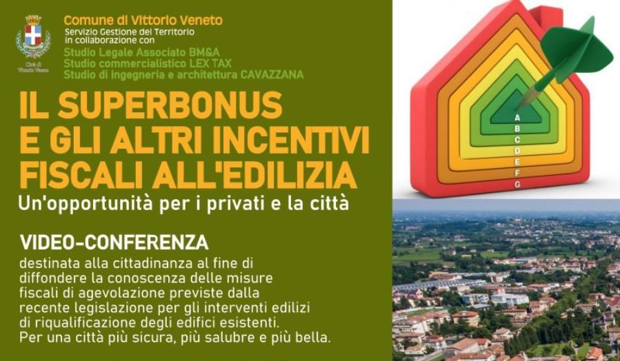 Il Superbonus e gli altri incentivi fiscali all’edilizia – Webinar